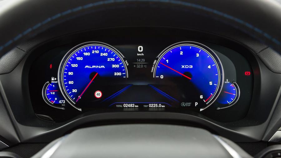 Панель приборов Alpina XD3 Allrad (G01) 2019 года  (AU) (фото 2 из 18)